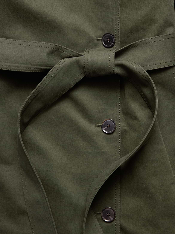 Classic Cotton Trench Coat