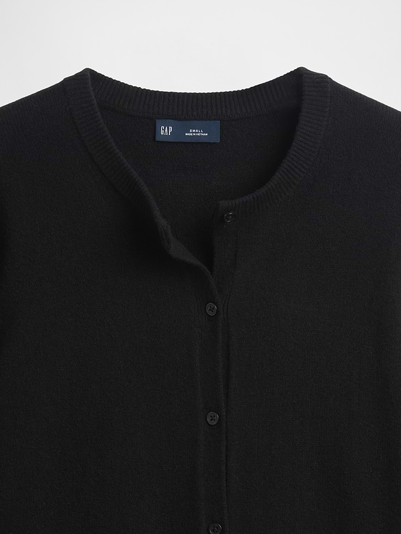 CashSoft Crop Cardigan