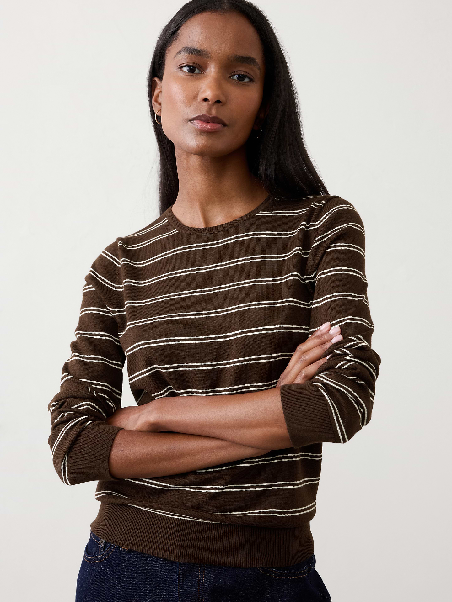 Image number 3 showing, Forever Striped Sweater