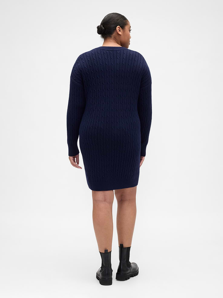 Image number 5 showing, CashSoft Relaxed Crewneck Sweater Mini Dress