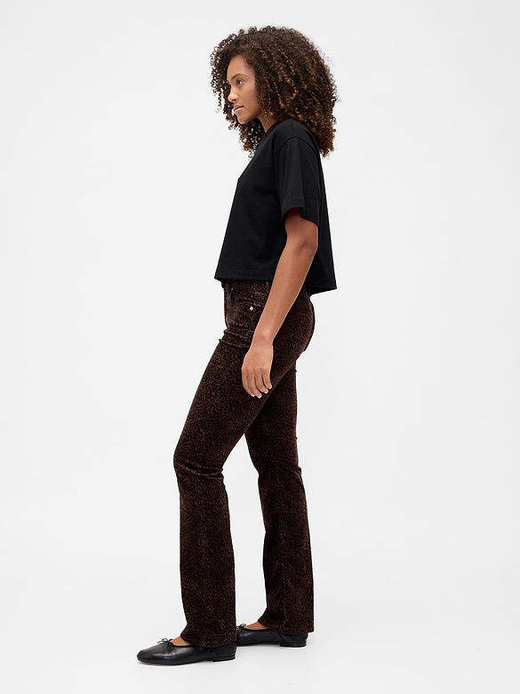 Mid Rise Universal Baby Boot Corduroy Pants