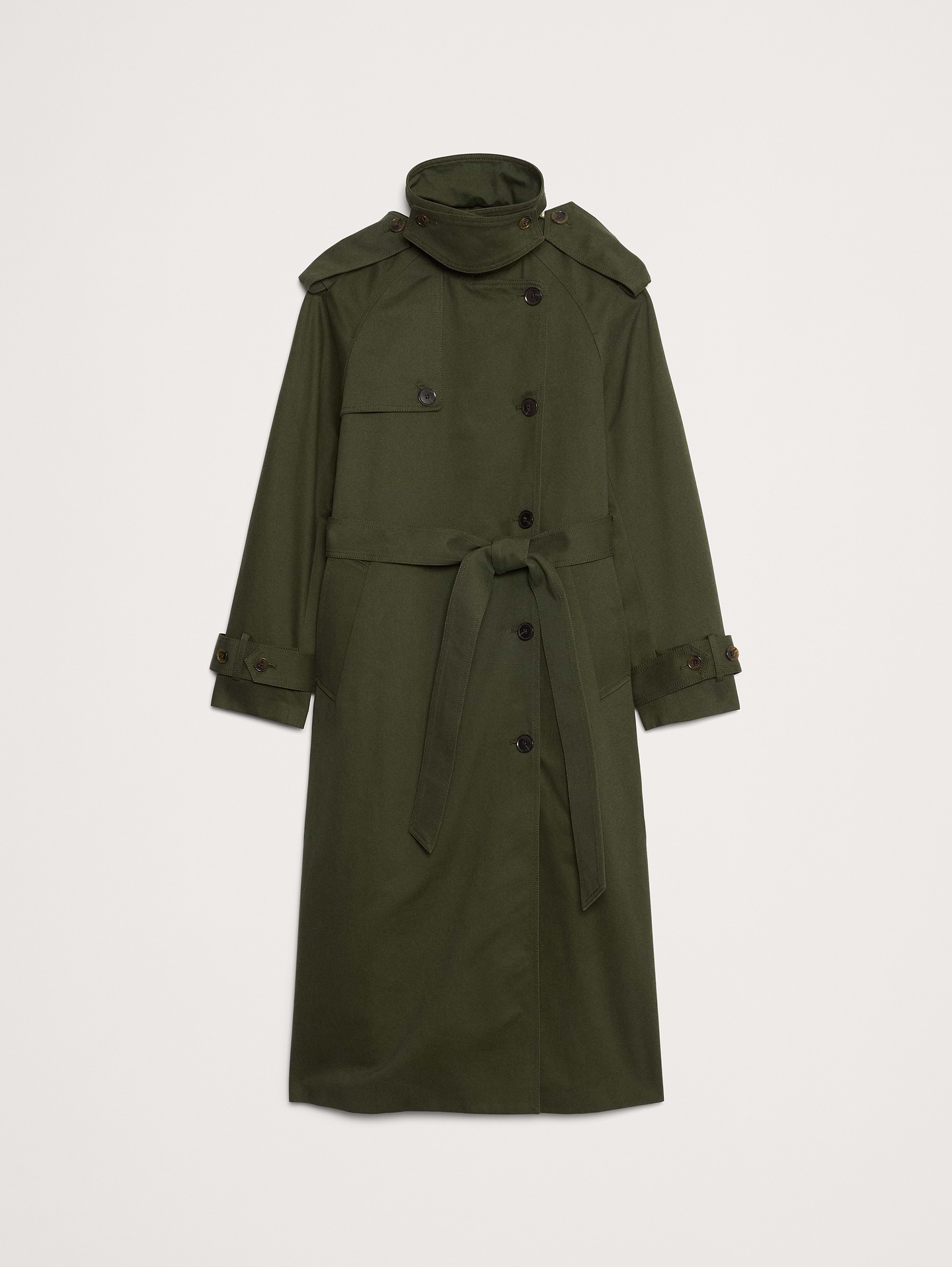 L'image numéro 5 présente Trench en coton classique