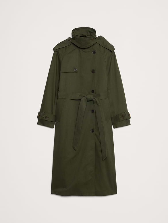 Classic Cotton Trench Coat