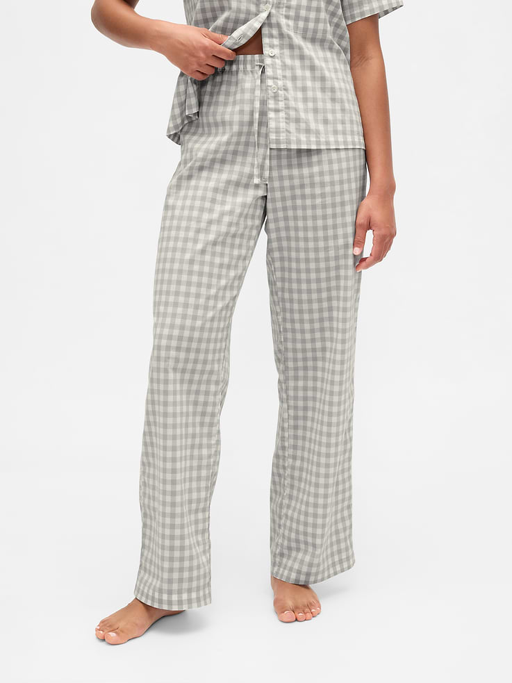 Image number 3 showing, Poplin PJ Pants