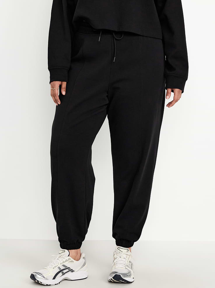 Image number 7 showing, High-Waisted Dynamic Fleece Sweatpants