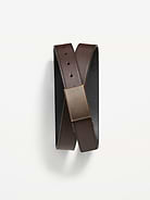 Image number 1 showing, Faux-Leather Reversible Ratchet Belt