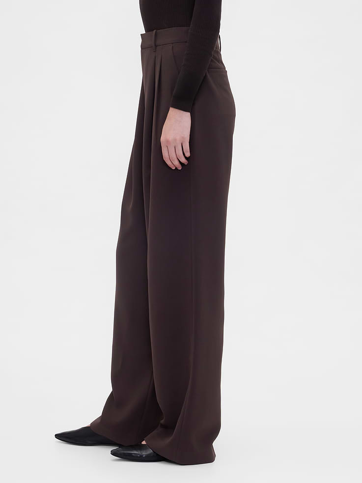 Image number 3 showing, 365 High Rise Pleated Trousers