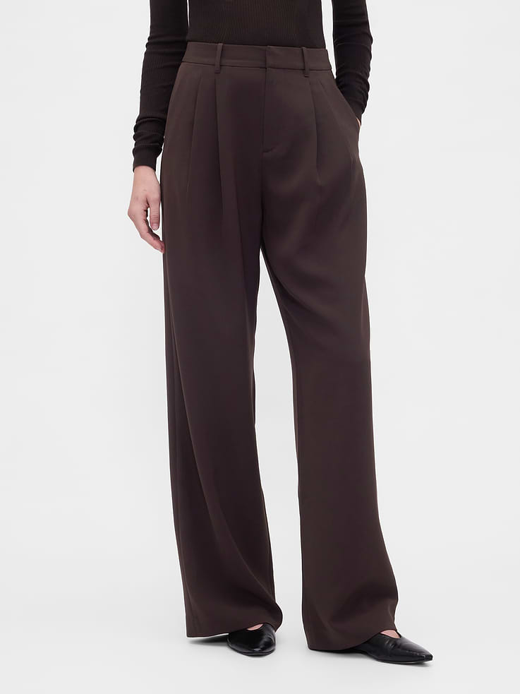 Image number 2 showing, 365 High Rise Pleated Trousers