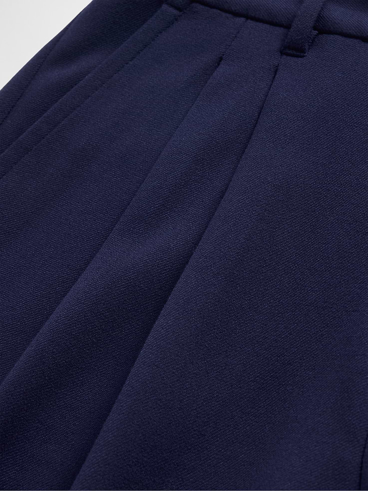 Image number 8 showing, 365 High Rise Brushed Twill Taper Ankle Trousers