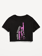 Image number 2 showing, Olivia Rodrigo™ Cropped Graphic T-Shirt for Girls