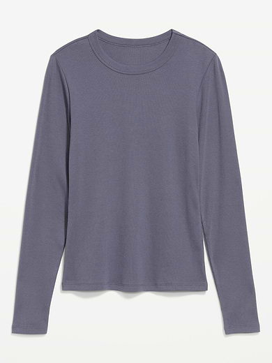 Image number 6 showing, Snug Long-Sleeve Crew-Neck T-Shirt