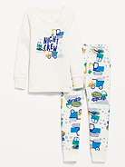 L'image numéro 1 présente Pyjama ajusté à motif pour tout-petit et bébé