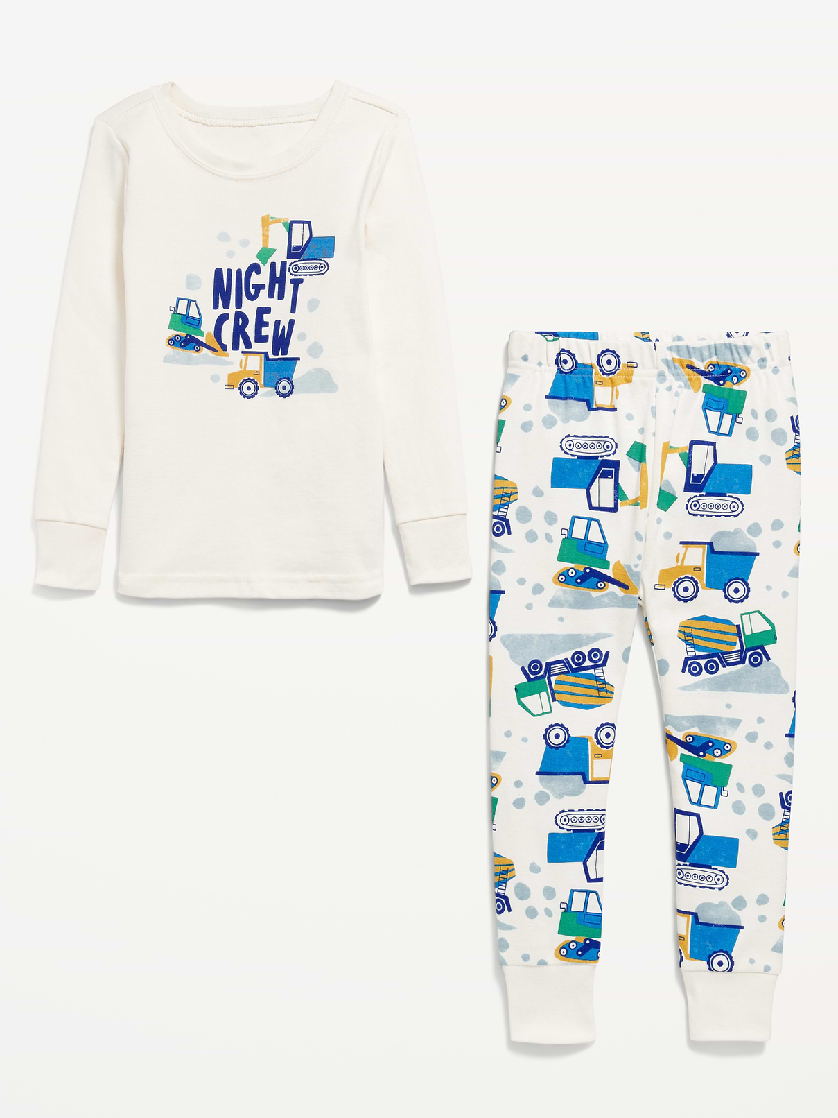 L'image numéro 3 présente Pyjama ajusté à motif pour tout-petit et bébé
