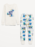 L'image numéro 3 présente Pyjama ajusté à motif pour tout-petit et bébé