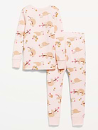 Image number 2 showing, Printed Snug-Fit Pajama Set for Toddler & Baby