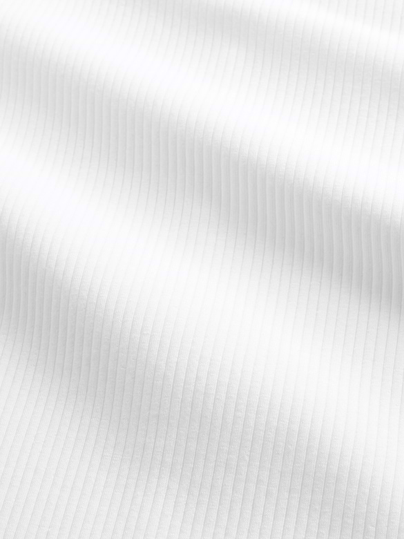 Modern Compact Rib Crop T-Shirt