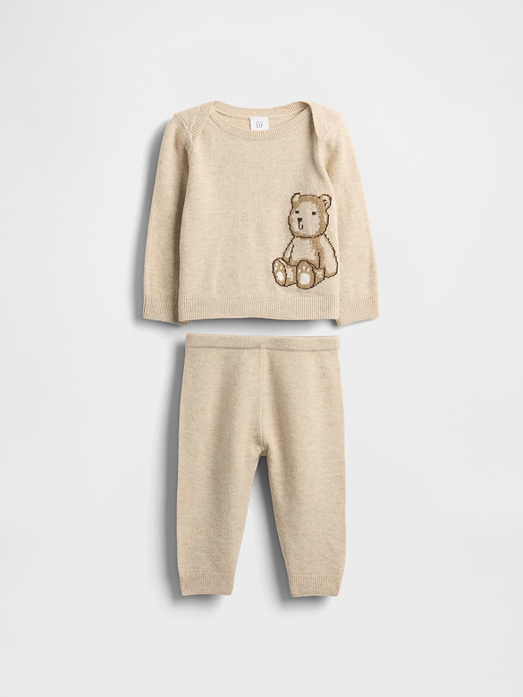 Baby CashSoft Brannan Bear Sweater Set