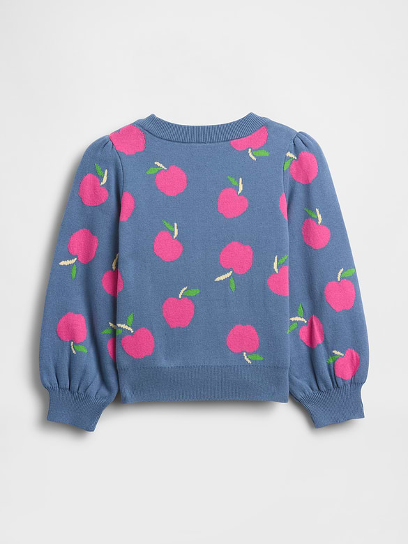 Baby & Toddler Puff-Sleeve Sweater