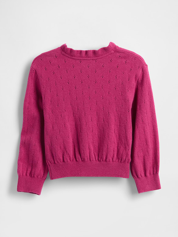 Baby & Toddler CashSoft Pointelle Sweater