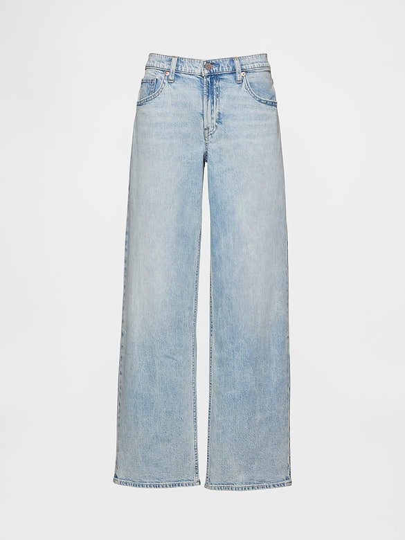 Low Rise '90s Loose Jeans