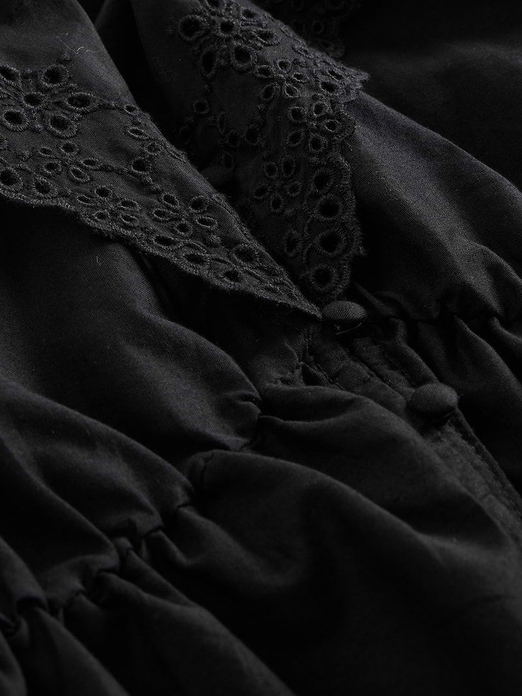 Image number 4 showing, Ruffle Collar V-Neck Top