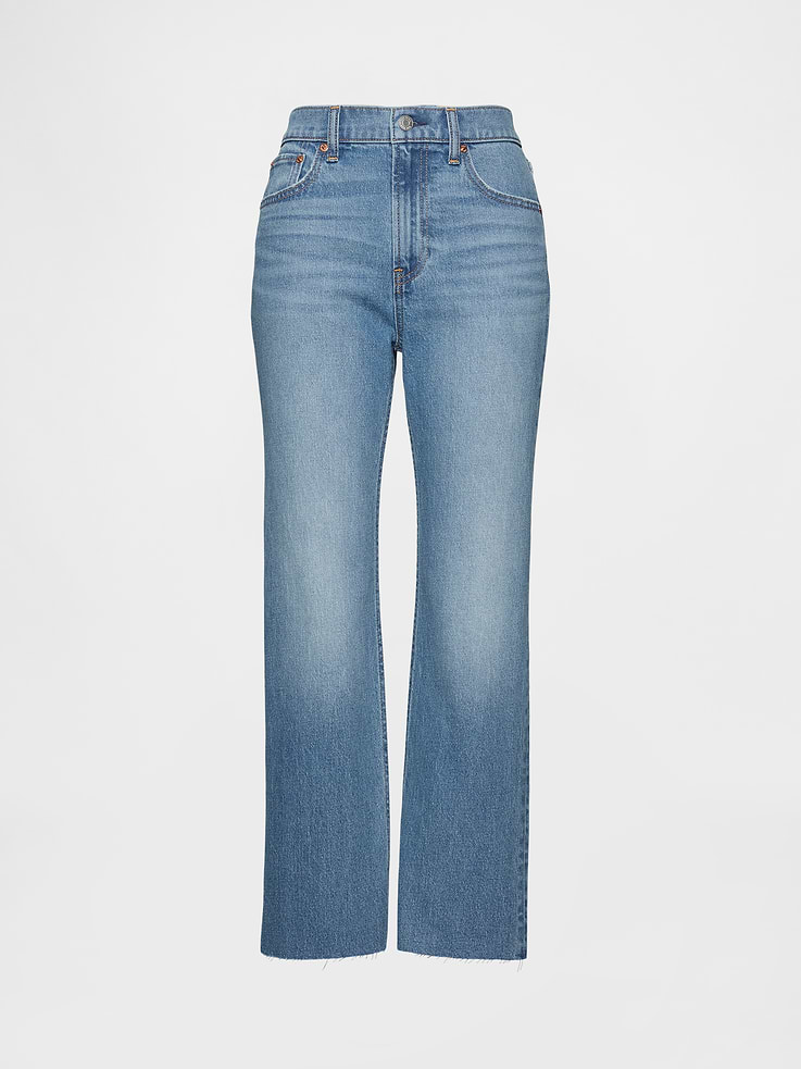 Image number 7 showing, High Rise ’90s Slim Straight Crop Jeans