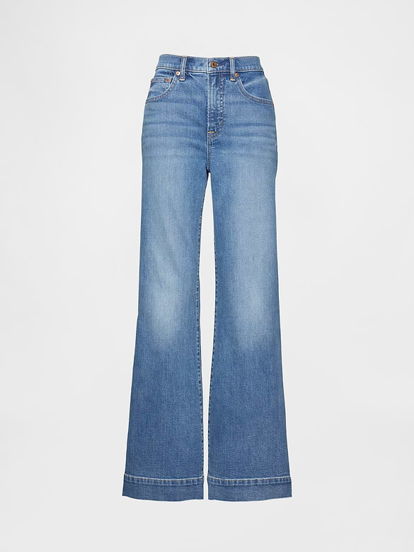 High Rise Relaxed Flare Jeans