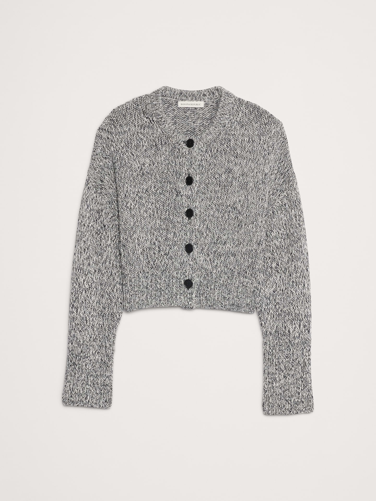 Image number 4 showing, Cotton Cropped Cardigan