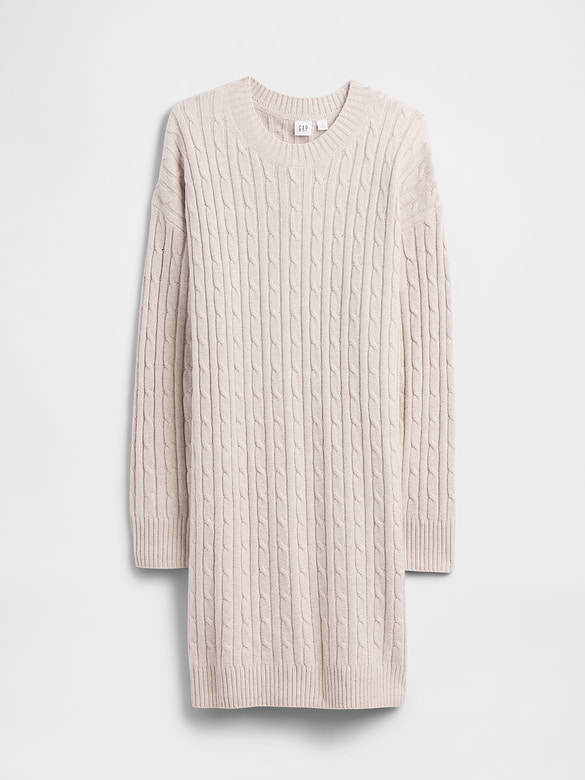 CashSoft Relaxed Crewneck Sweater Mini Dress