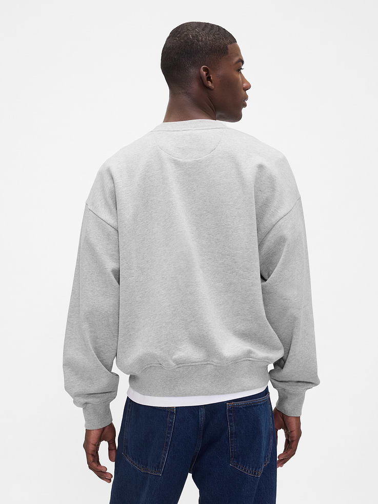 Image number 3 showing, Adult Heavyweight Oversized Sweatshirt