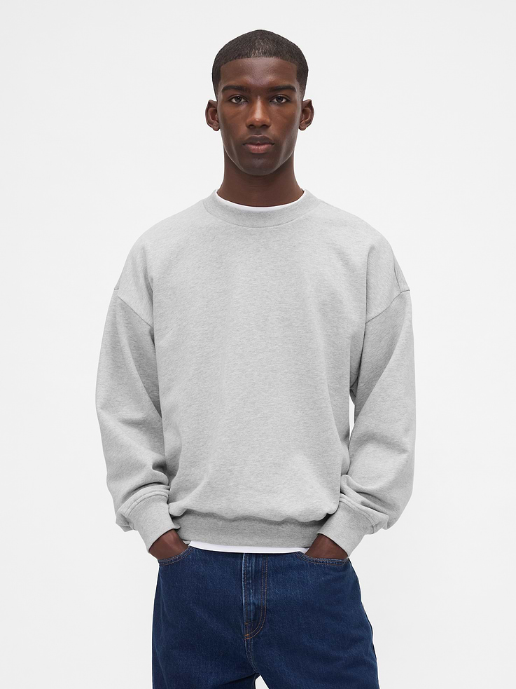 Image number 1 showing, Adult Heavyweight Oversized Sweatshirt