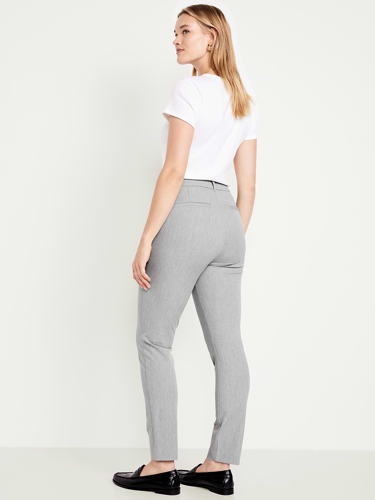 Image number 5 showing, High-Waisted Pixie Skinny Ankle Pants