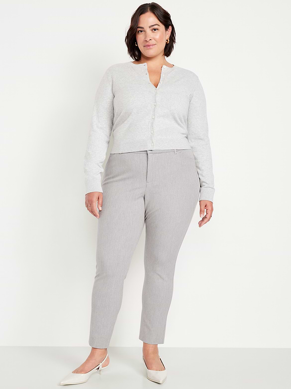 High-Waisted Pixie Skinny Ankle Pants