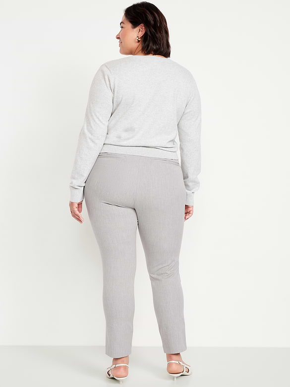 High-Waisted Pixie Skinny Ankle Pants