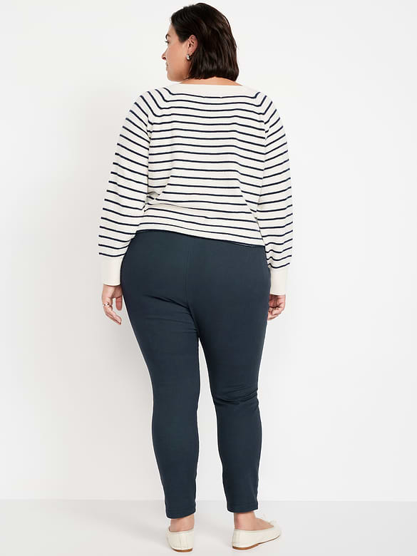 High-Waisted Uniform Skinny Pants