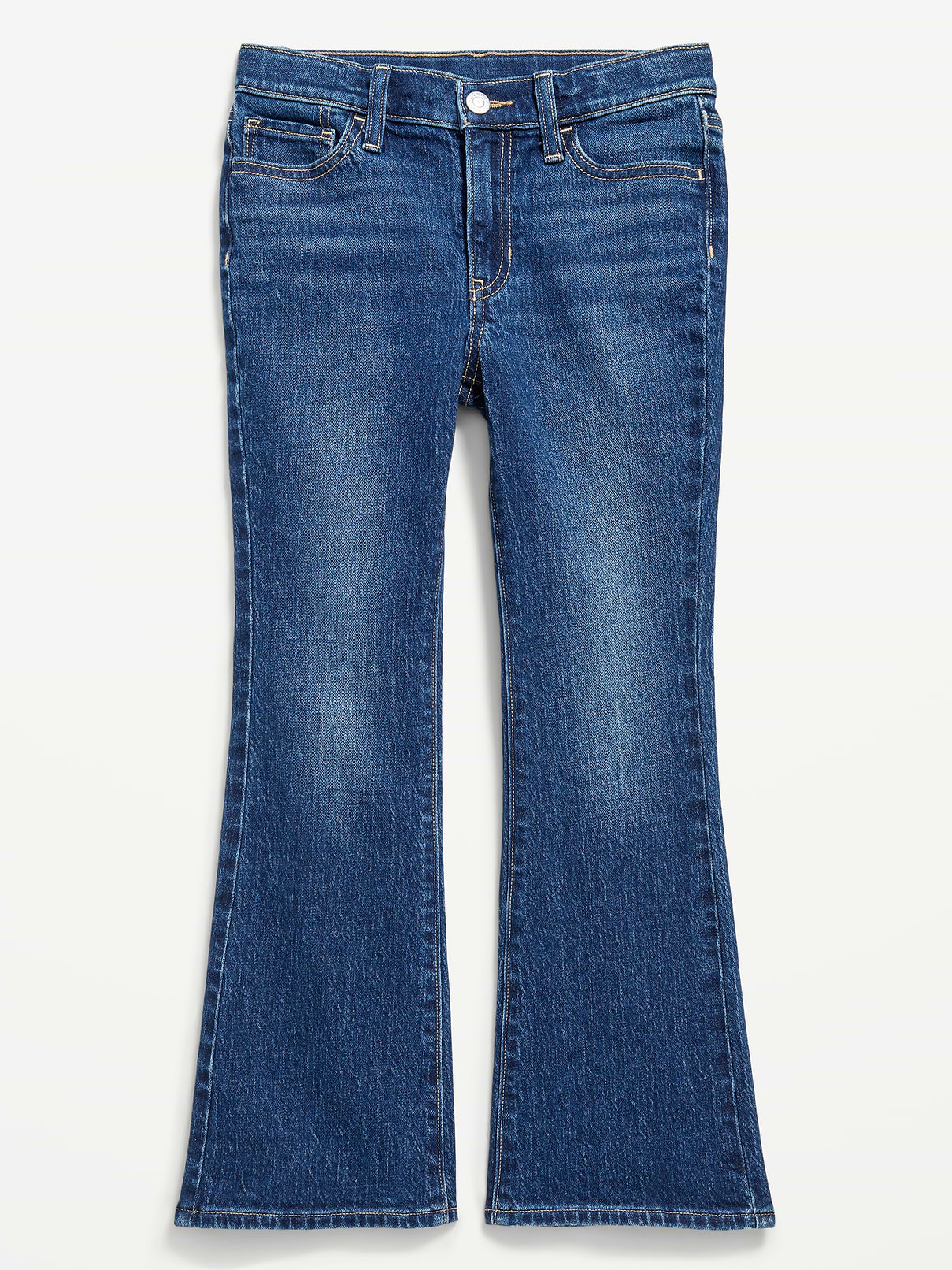 Image number 4 showing, Wow High-Waisted Flare-Leg Jeans for Girls