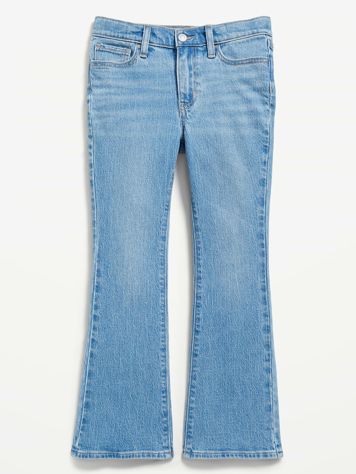 Image number 4 showing, Wow High-Waisted Flare Jeans for Girls