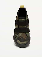 Image number 2 showing, Double Secure-Strap High-Top Sneakers for Toddler Boys