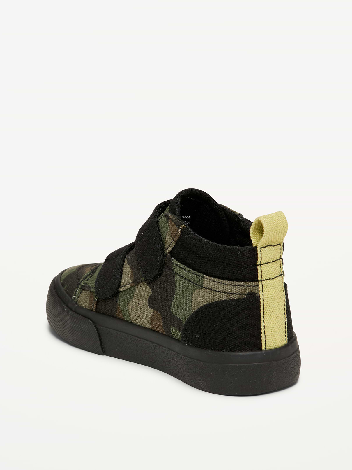 Image number 3 showing, Double Secure-Strap High-Top Sneakers for Toddler Boys