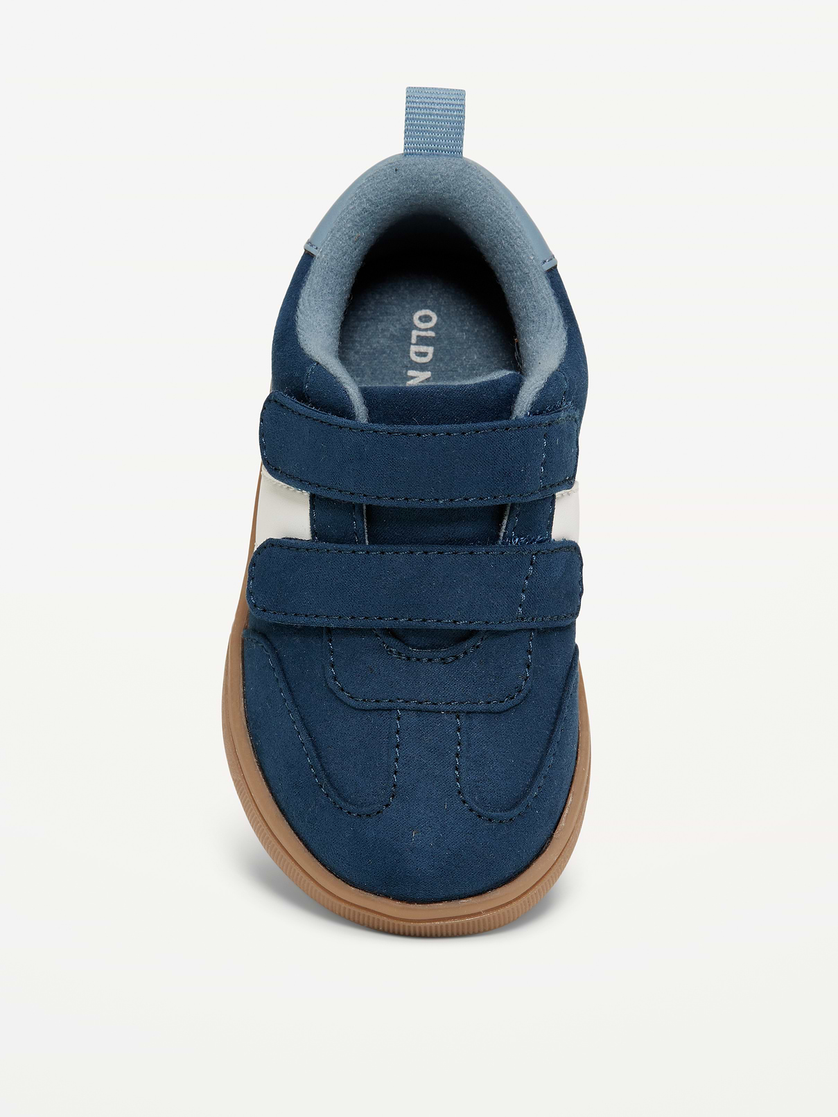 Image number 2 showing, Double Secure-Strap Faux-Suede Sneakers for Toddler Boys
