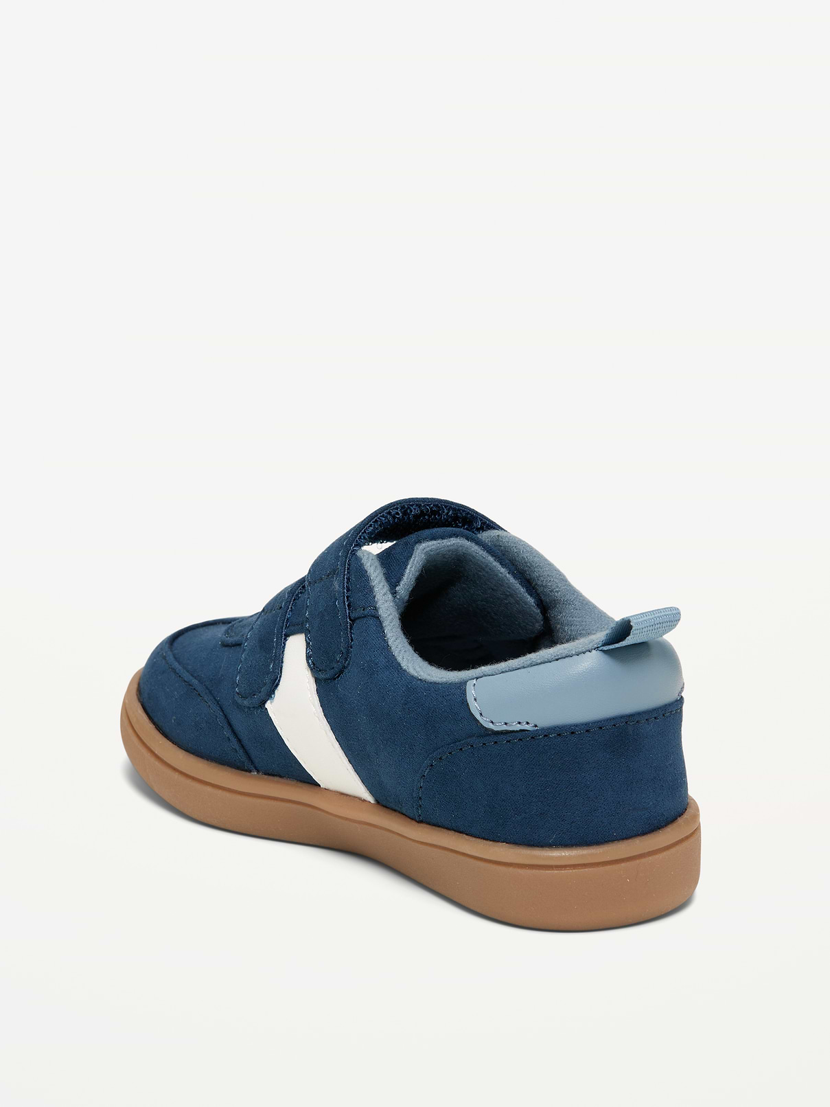 Image number 3 showing, Double Secure-Strap Faux-Suede Sneakers for Toddler Boys
