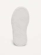 L'image numéro 4 présente Espadrilles à enfiler en similicuir scintillant pour toute-petite fille
