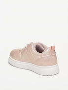 L'image numéro 3 présente Espadrilles à enfiler en similicuir scintillant pour toute-petite fille