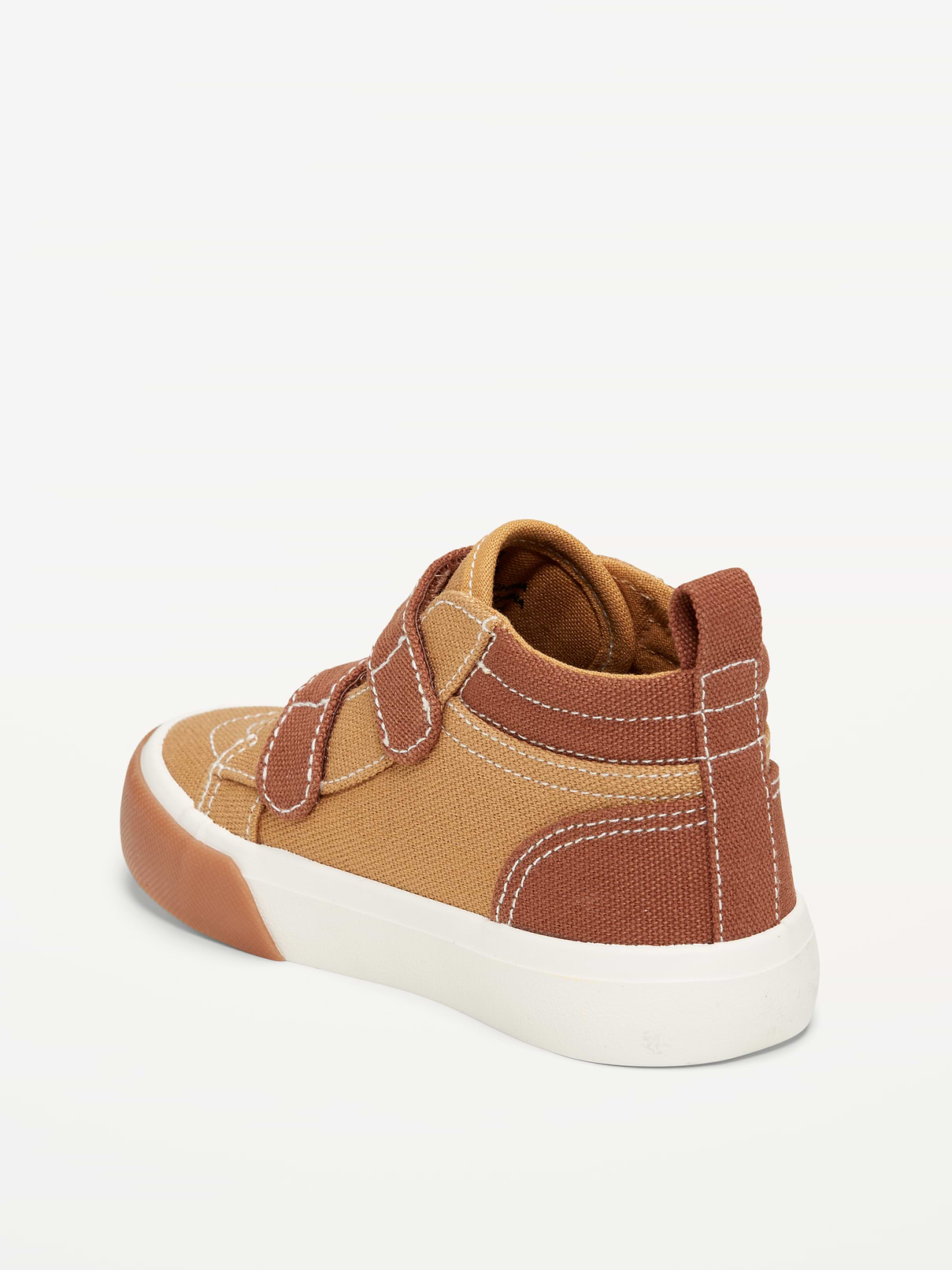 Image number 3 showing, Double Secure-Strap High-Top Sneakers for Toddler Boys