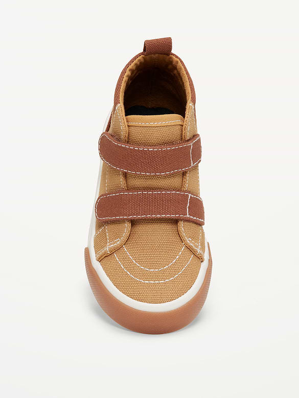 Double Secure-Strap High-Top Sneakers for Toddler Boys