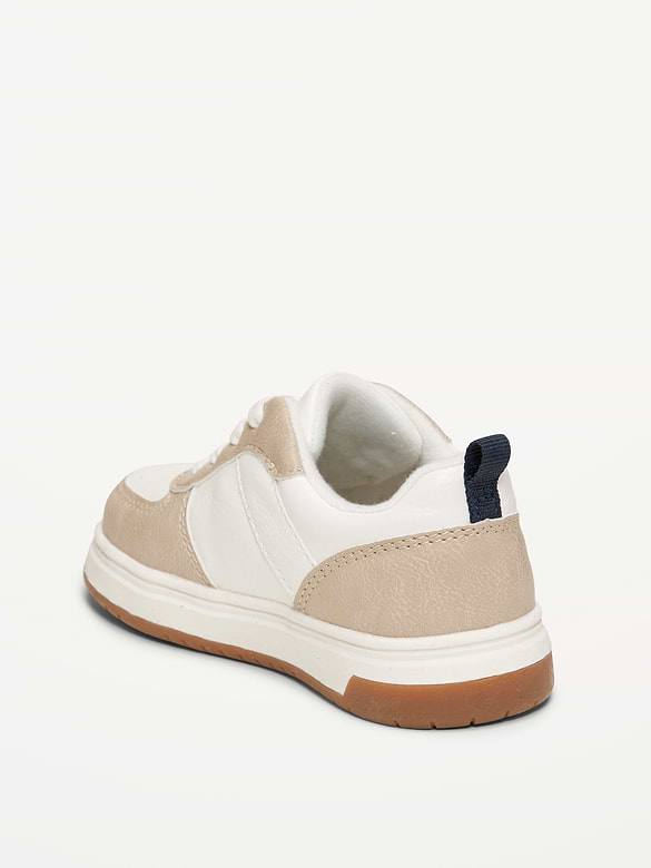 Chaussures de sport en similicuir pour tout-petit garçon