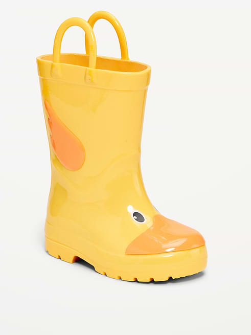 Tall Tall Duck-Graphic Rain Boots for Toddler Boys on clearance at Old Navy — 60% off