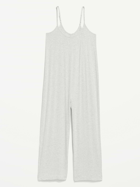 Knit Jersey Pajama Jumpsuit
