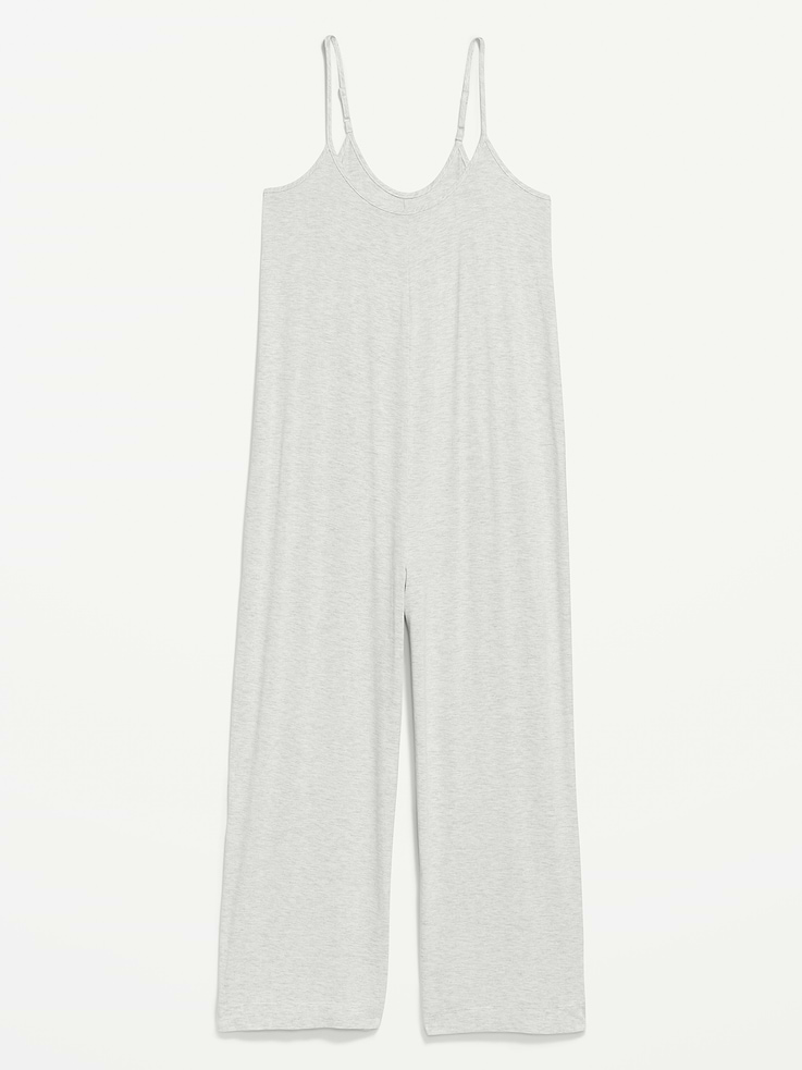 Image number 4 showing, Knit Jersey Pajama Jumpsuit