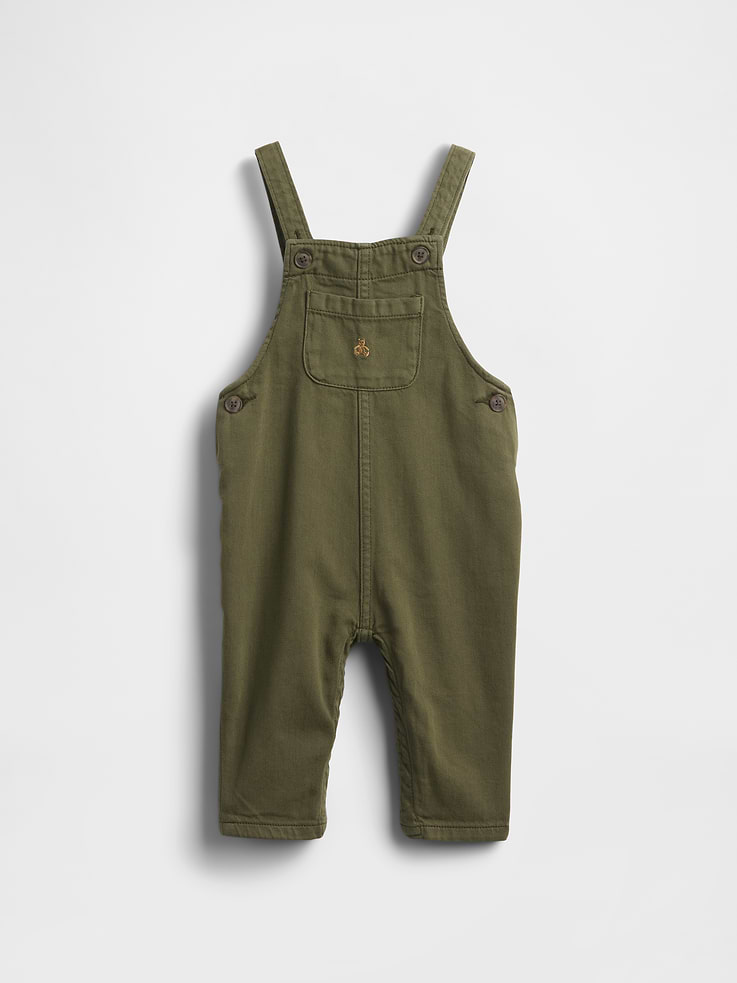 Image number 1 showing, Baby Denim Overalls